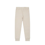 Oatmeal Stripe Bamboo Kids Pajama Set