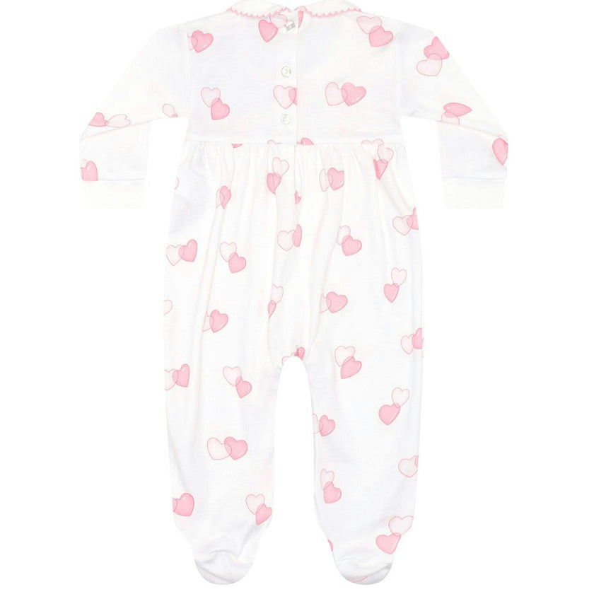 Sweetheart Smocked Footie