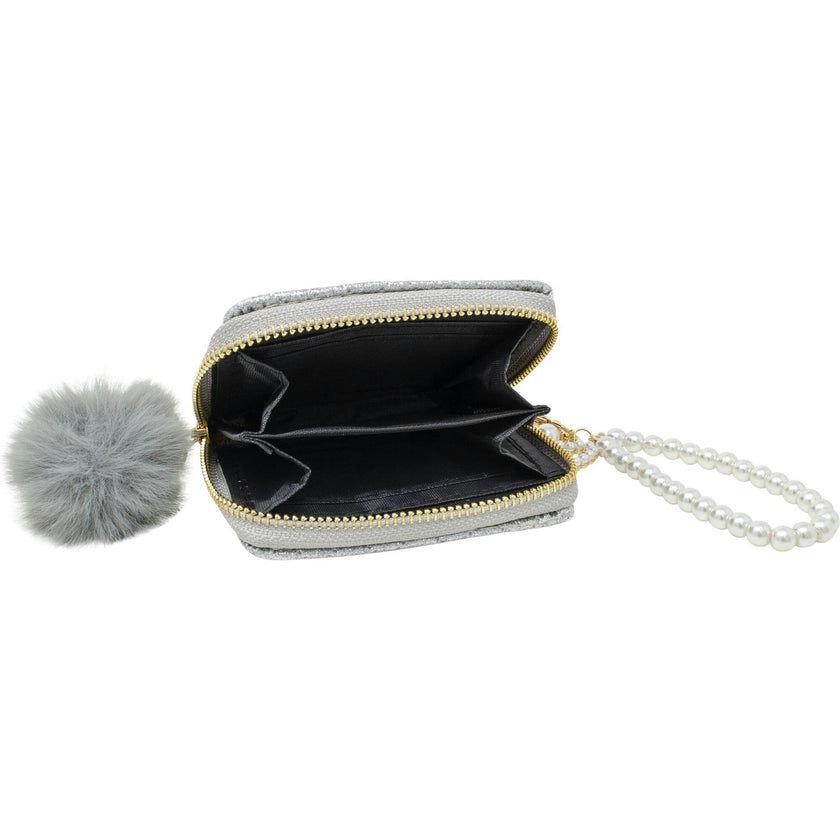 Sparkle Pearl Strap Wallet