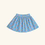 Circle Skirt in Watercolor Floral