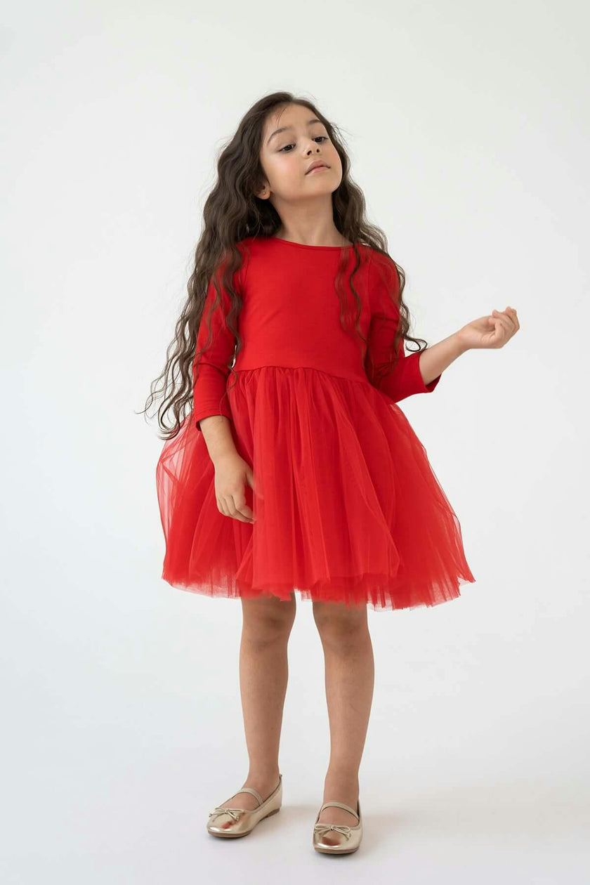 Red Love Tutu Dress