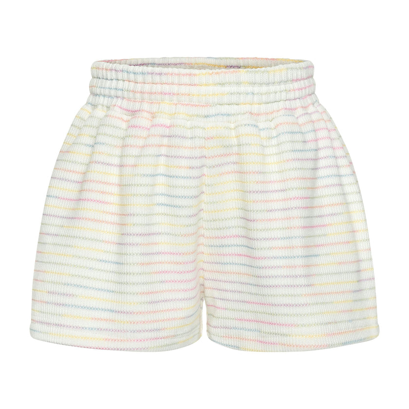 Carlisle Short Rainbow Stripe Knit