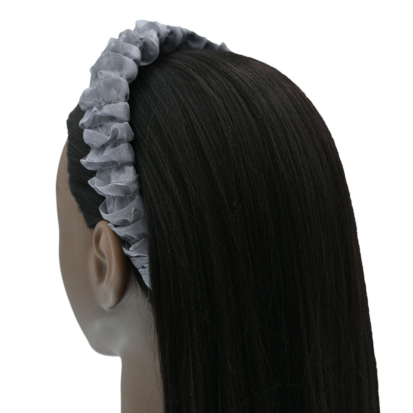 Multicolored Tulle Ruffle Headband