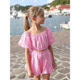 Pink Hailey Bow Bubble Set