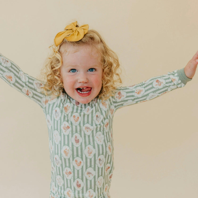 2pc Long Sleeve Pajama Set - Constance