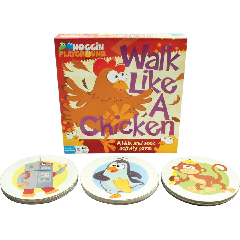 Walk Like a - A Preschool Activity Game of Hide-and-Seek