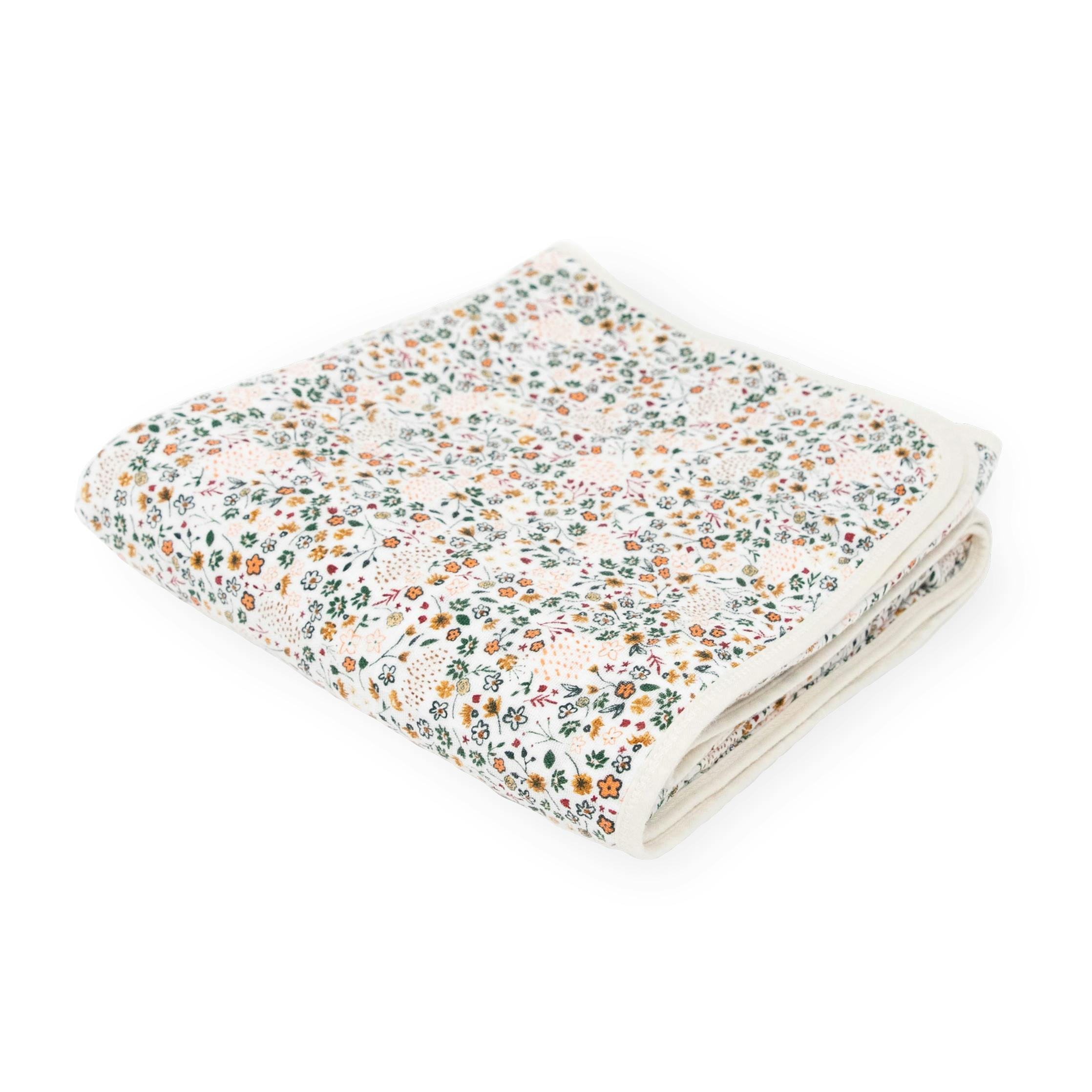 Original Cotton Muslin Quilt - Pressed Petals