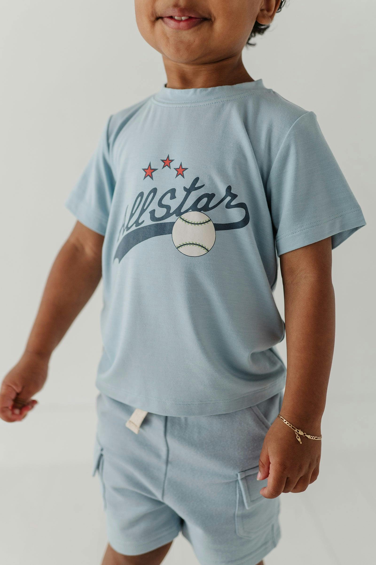 Boy's Short Sleeve Tee in All Star