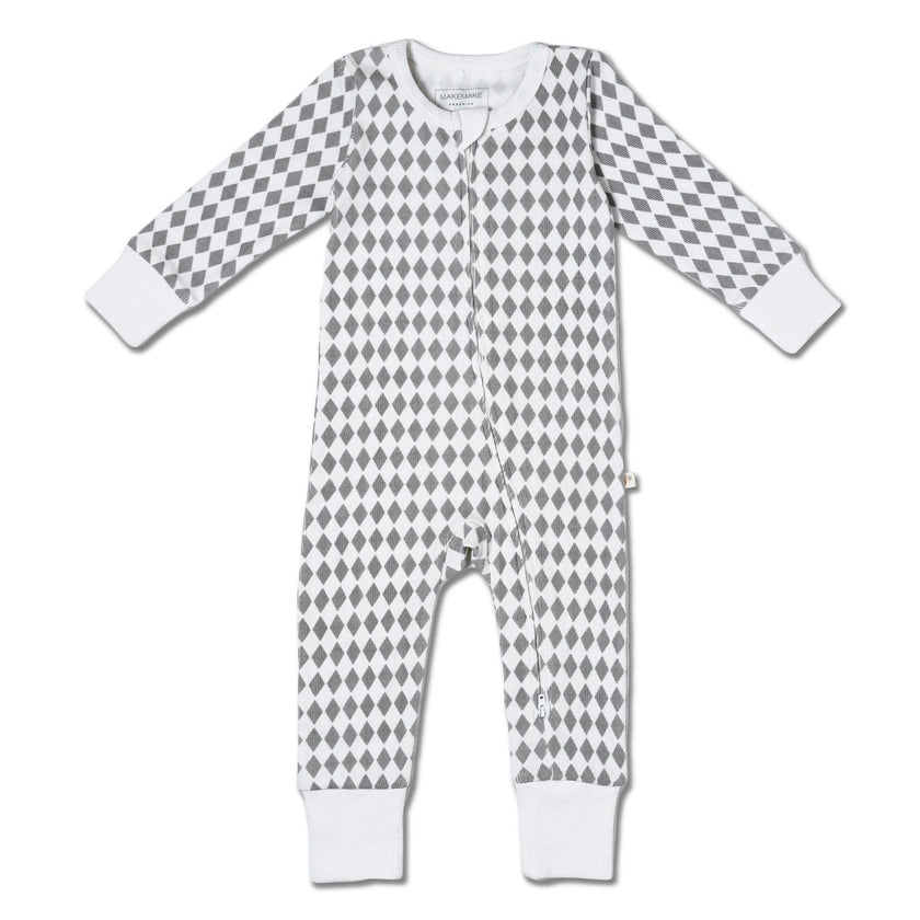 Organic 2-Way Zip Romper