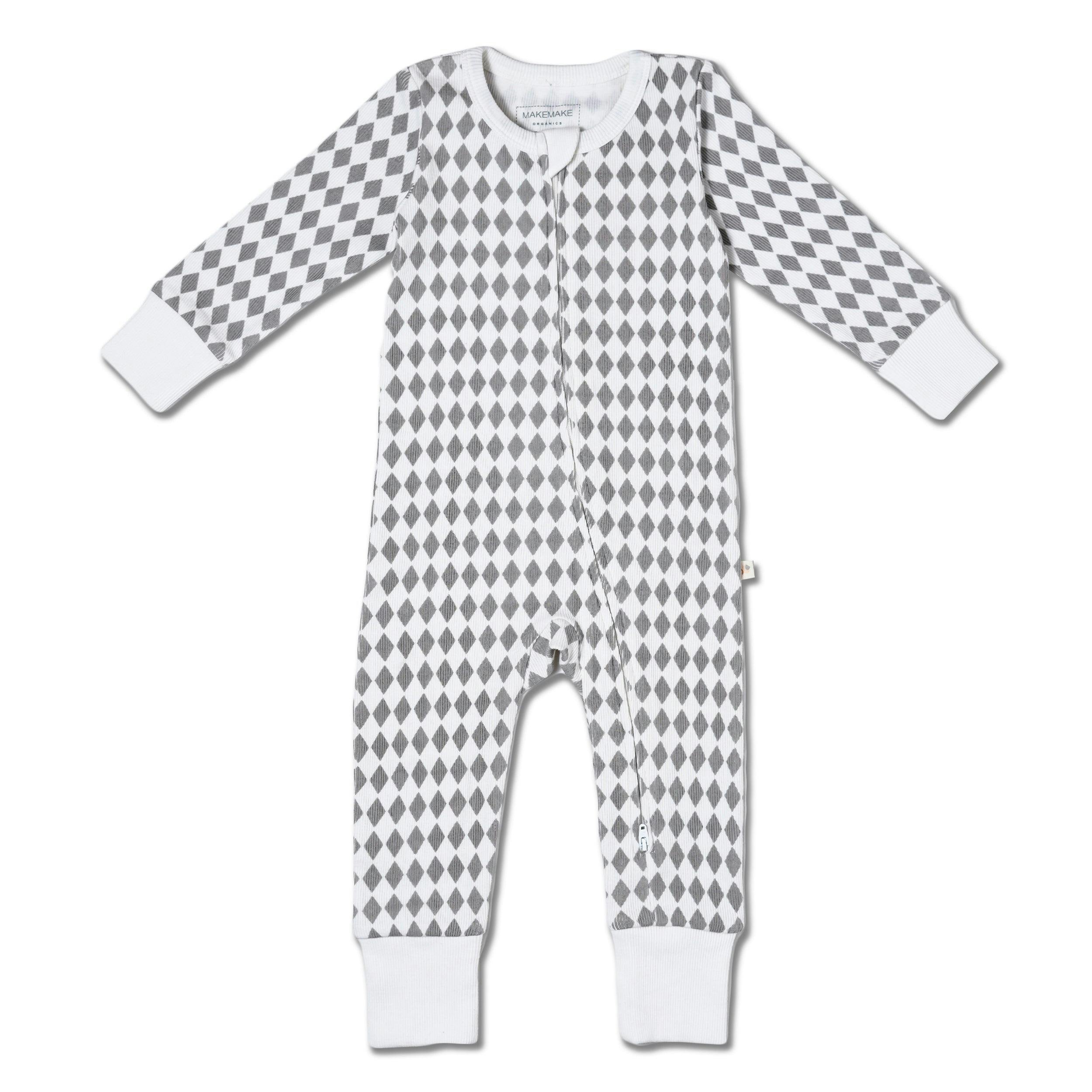 Organic 2-Way Zip Romper