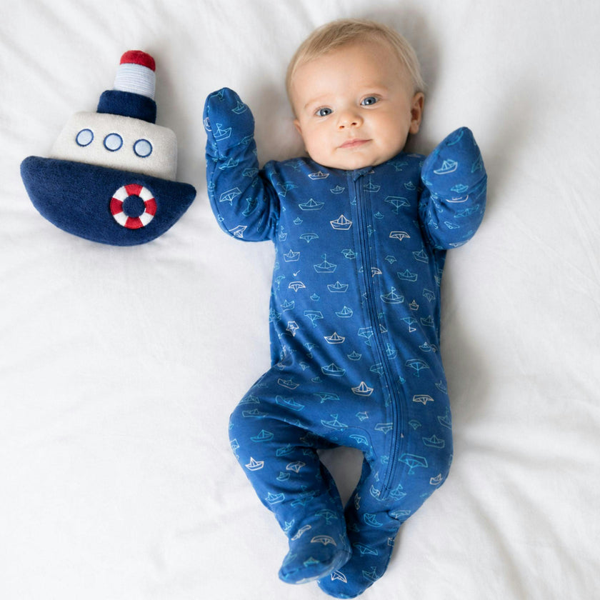 Modal Footie - Nautical
