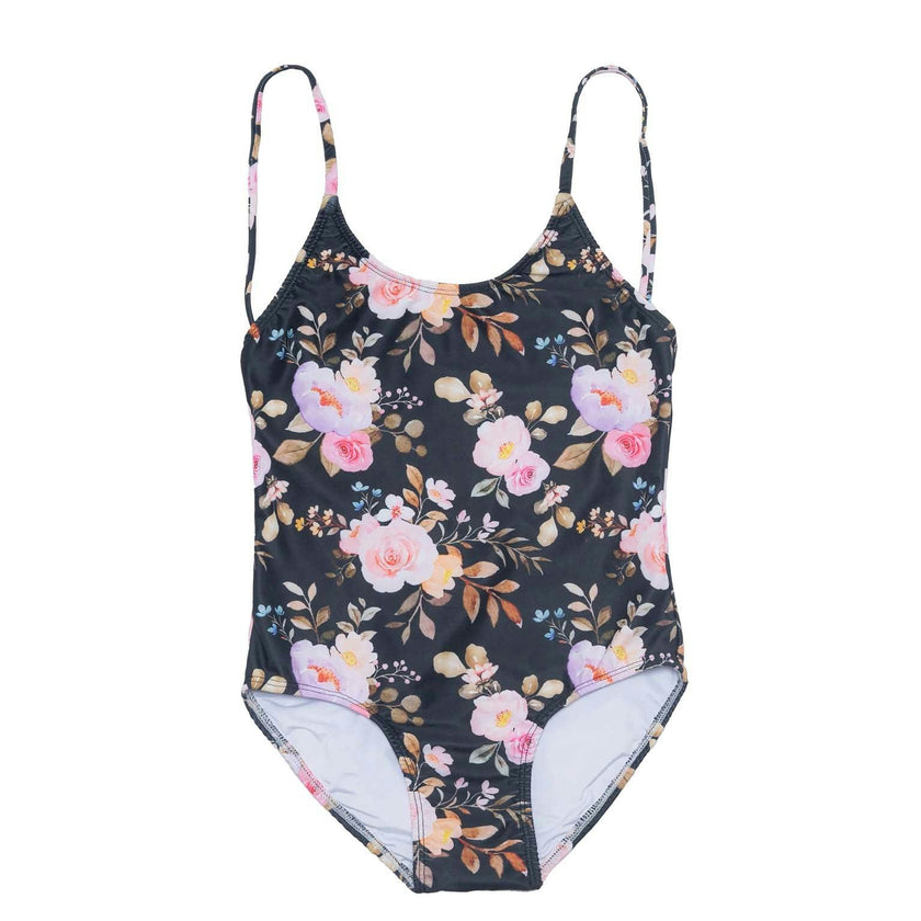 Tie Back One Piece Swimsuit