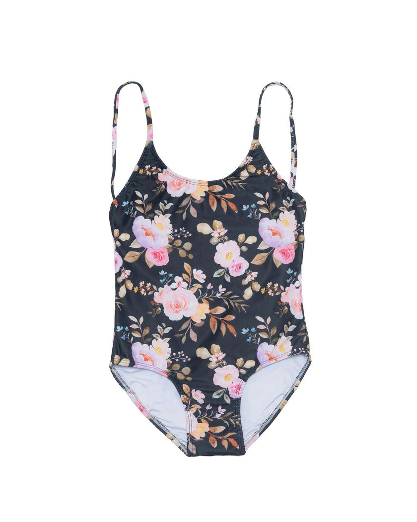 Tie Back One Piece Swimsuit