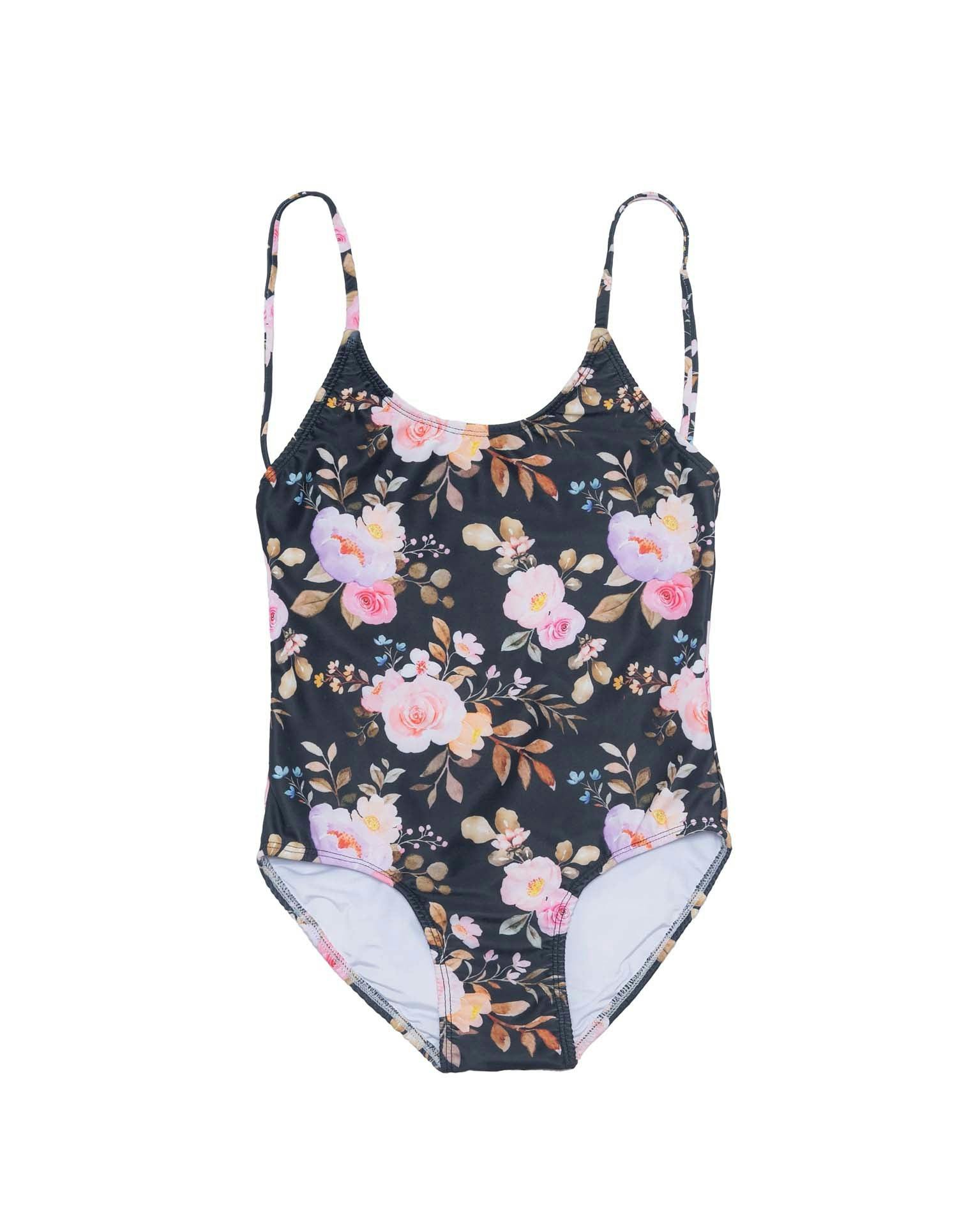 Tie Back One Piece Swimsuit