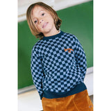 BONTON Checkerboard Paulo Sweater