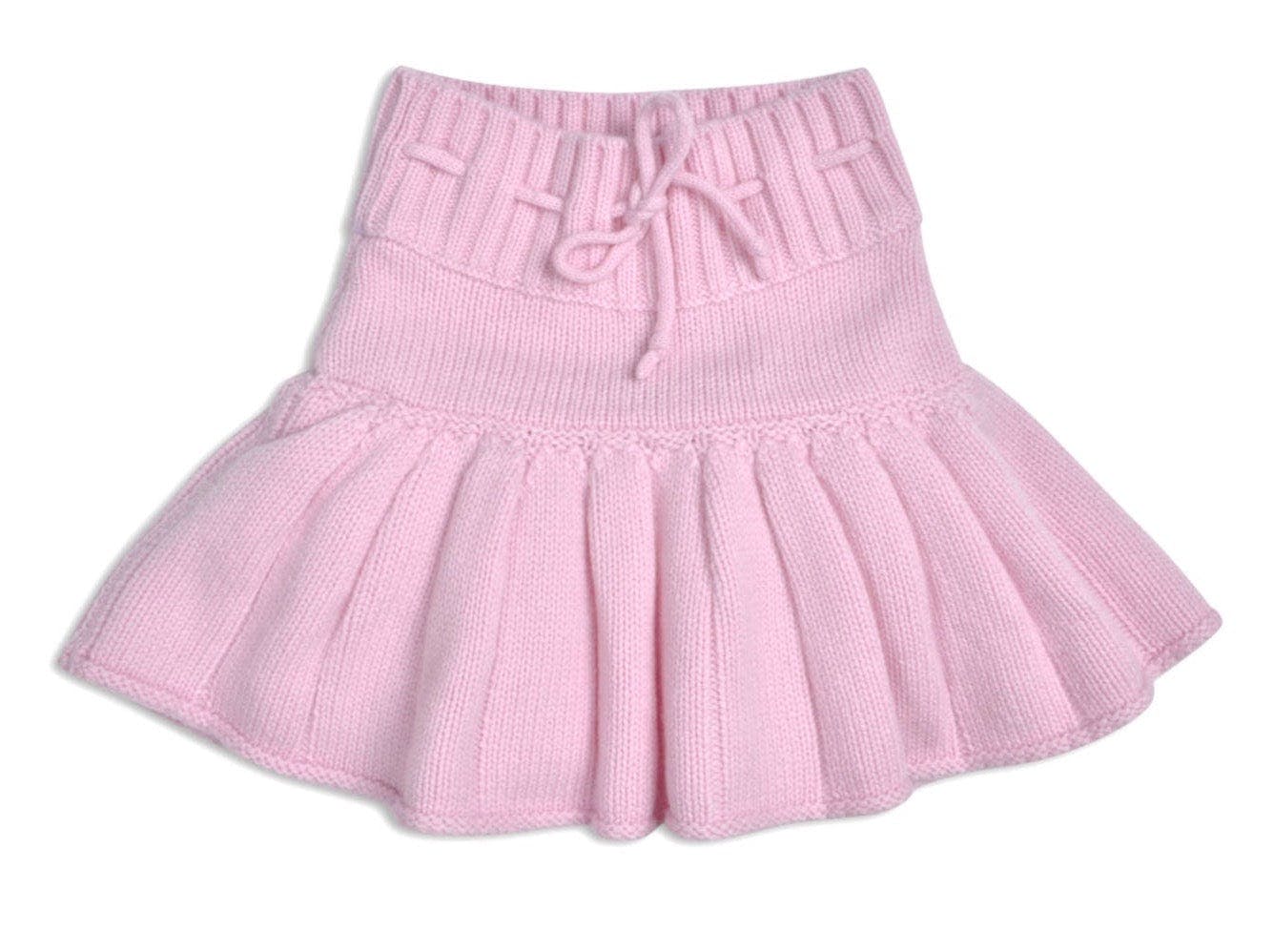 Pleated Tennis Skirt | cashmere/merino