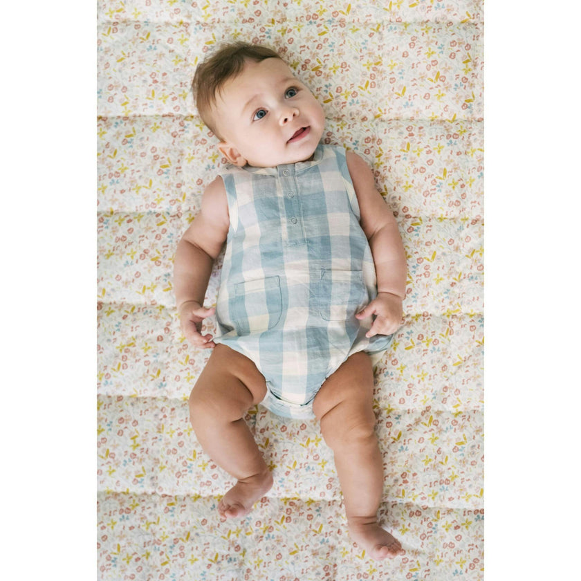 Pocket One-Piece, Blue