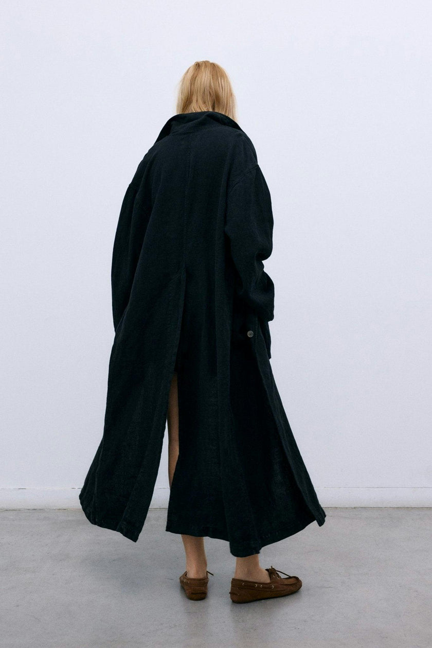 Melissa Woman Trench Midnight Black