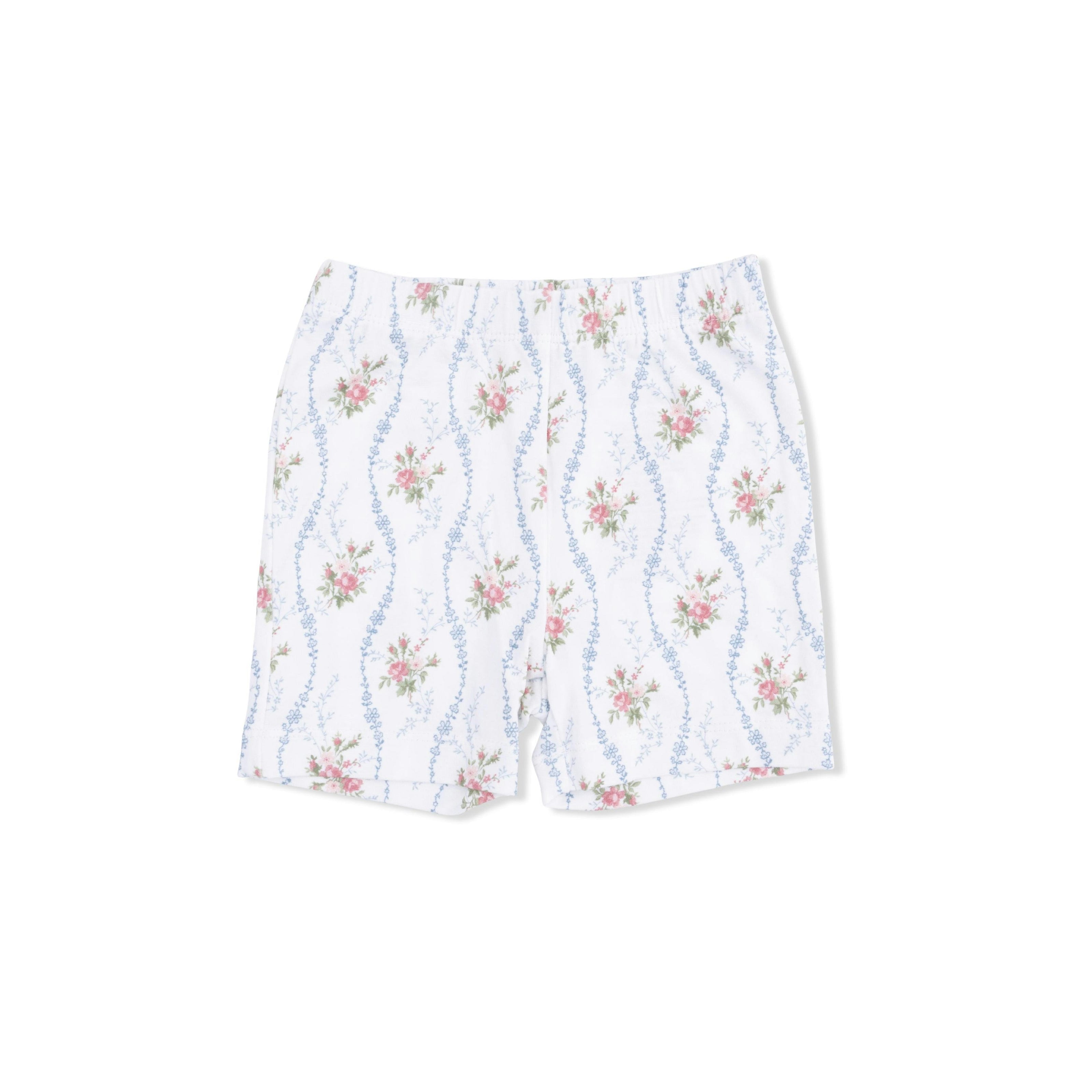 Heirloom Rose Stripe - Loungewear Short Set