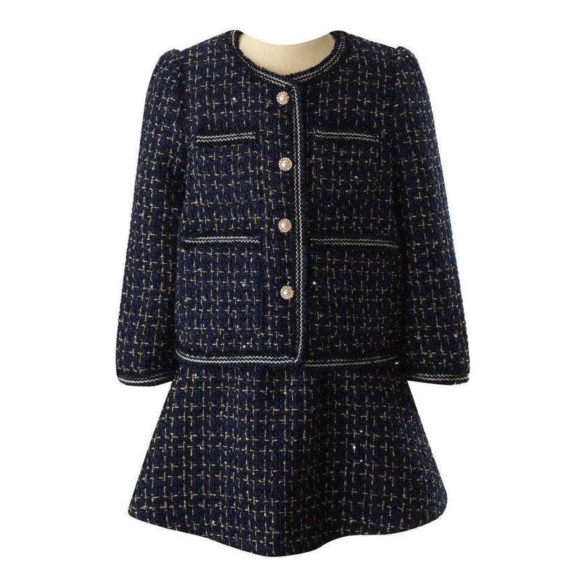 Tweed Jacket and Skirt Set