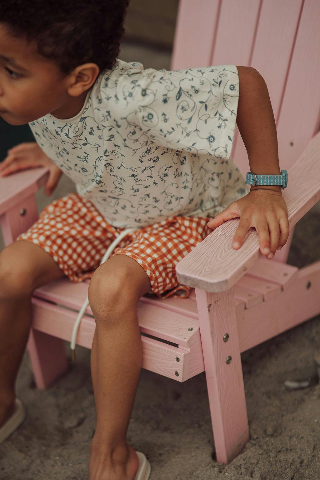 Oversized T-Shirt | Organic Cotton Jersey - Scandi Floral