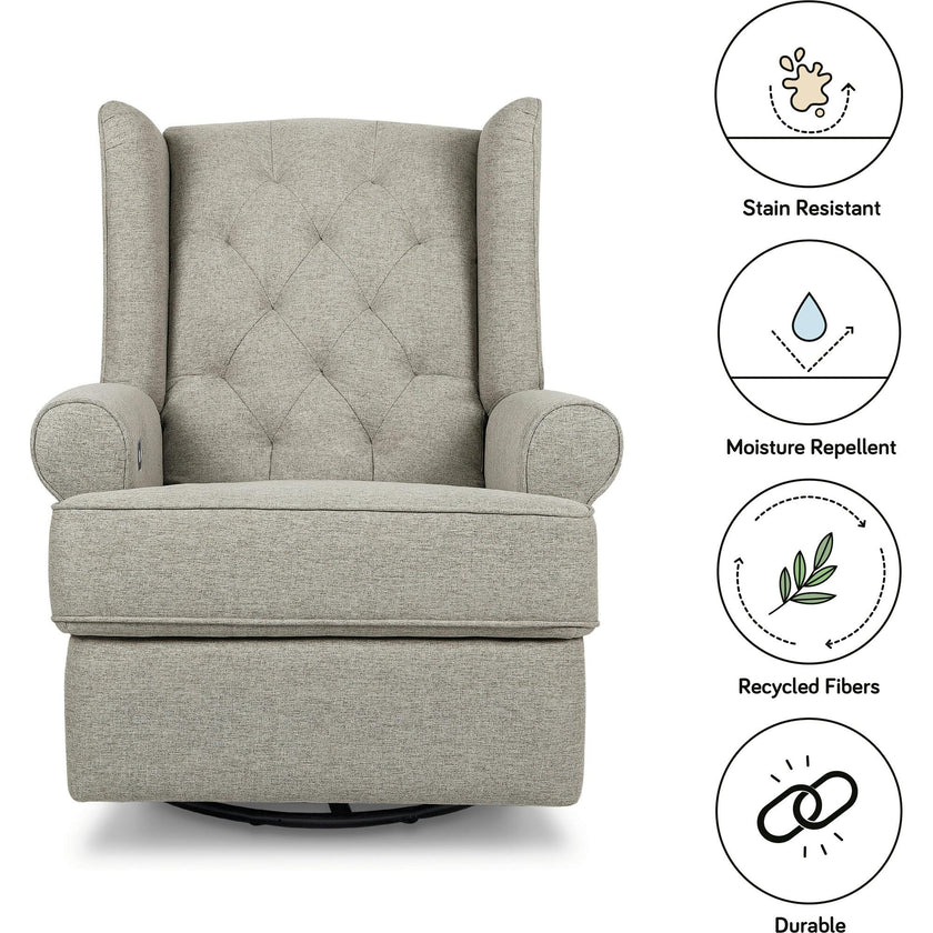 Harbour Electronic Recliner And Swivel Glider