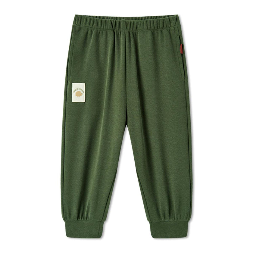 Dark Green Brushed Jogger