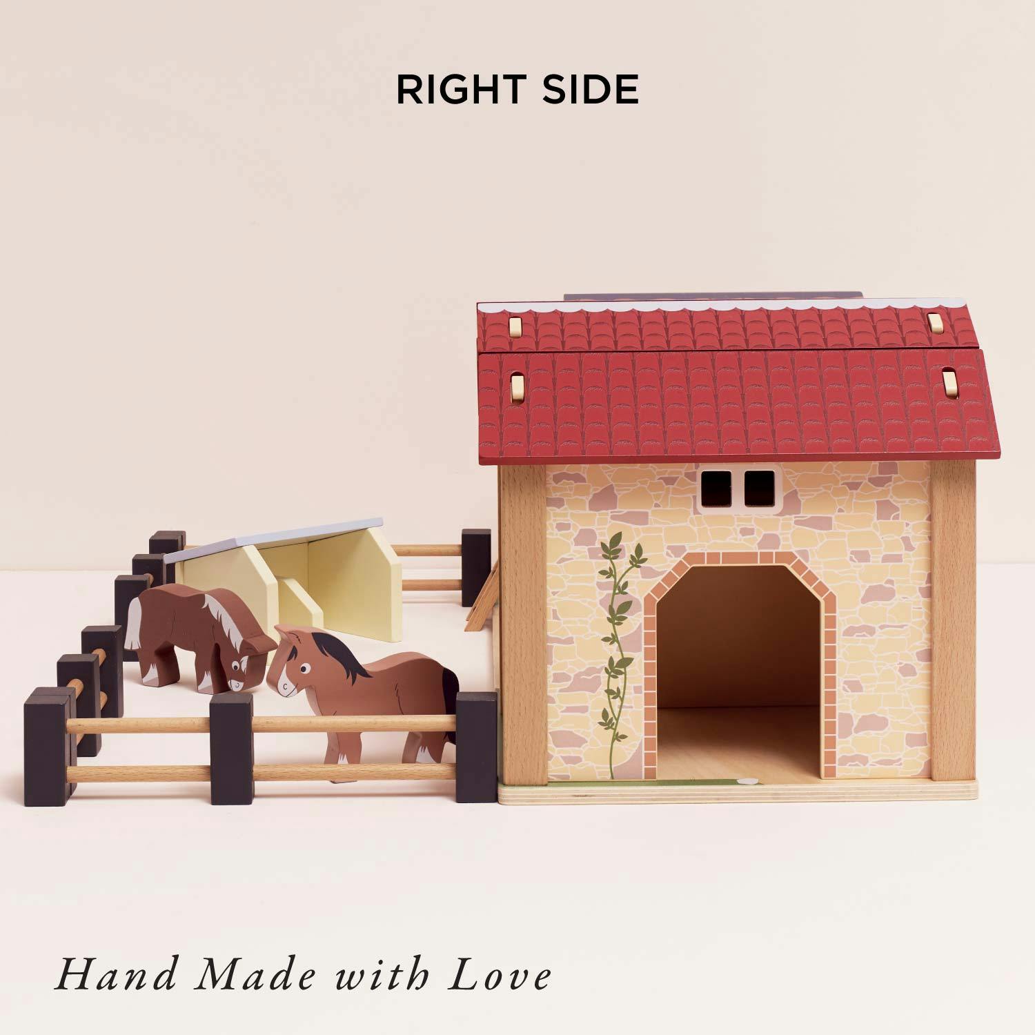 Wooden Farmyard Stables