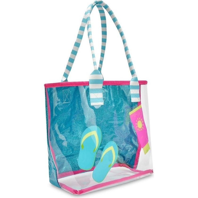 Pool Party Clear Tote 2-Piece Set