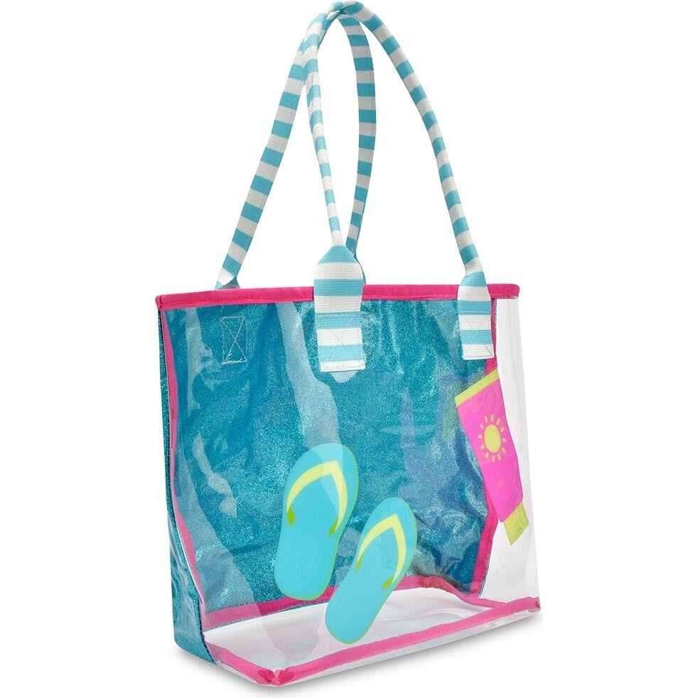 Pool Party Clear Tote 2-Piece Set