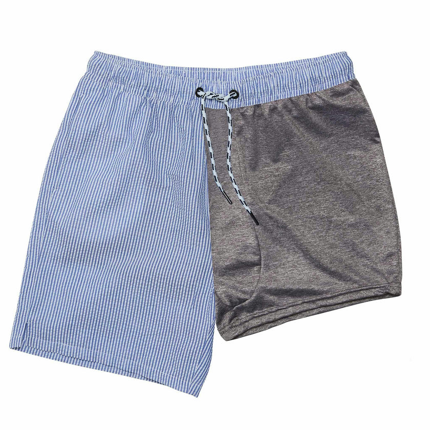Men's Sustainable Comfort Lined Drawstring Swim Short