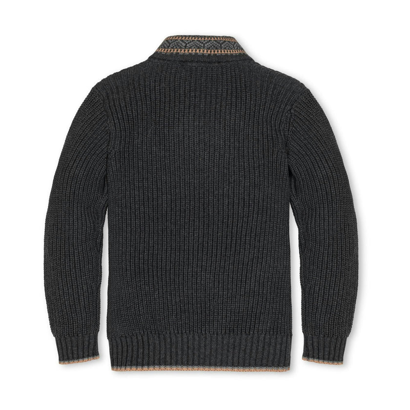 Organic Shawl Collar Sweater