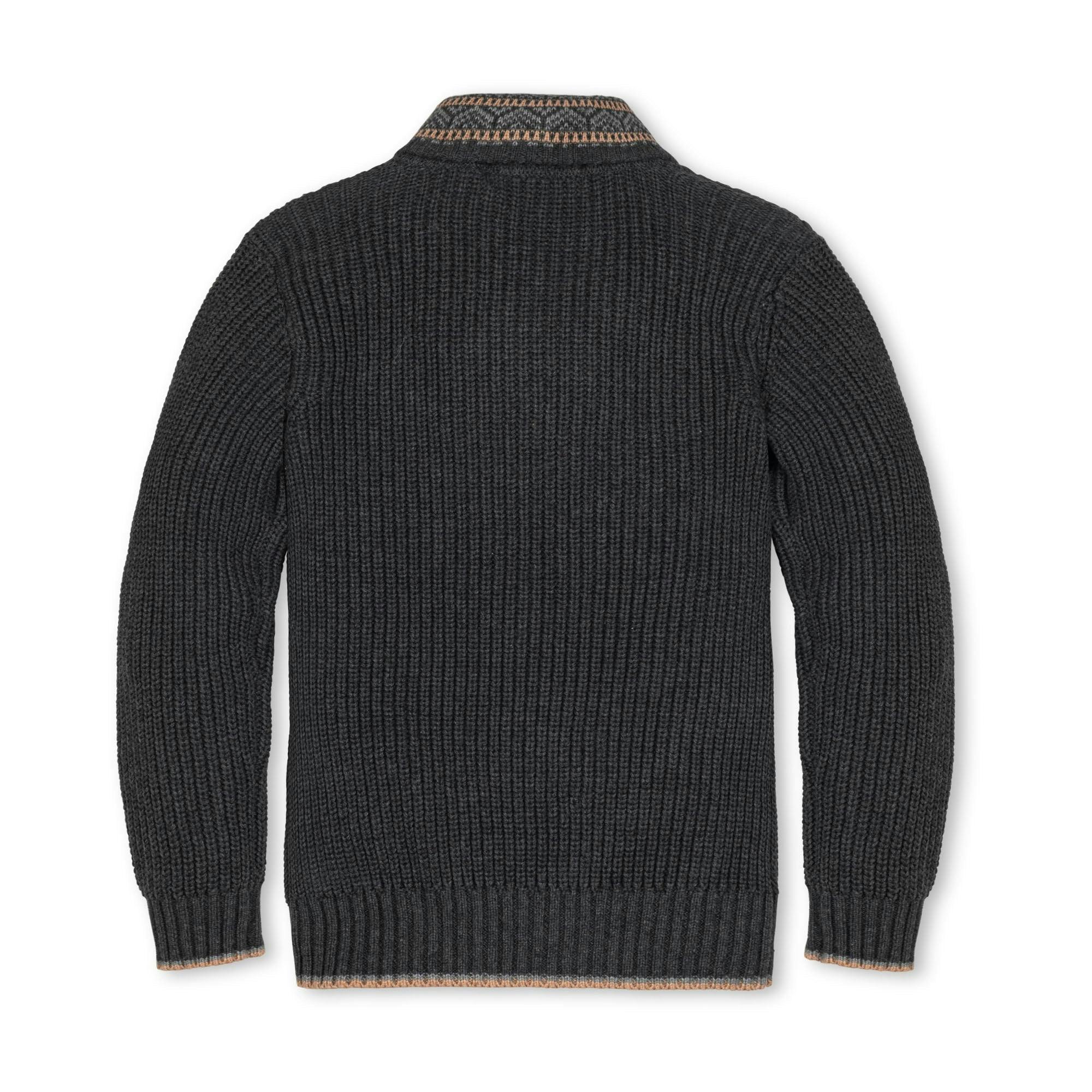Organic Shawl Collar Sweater