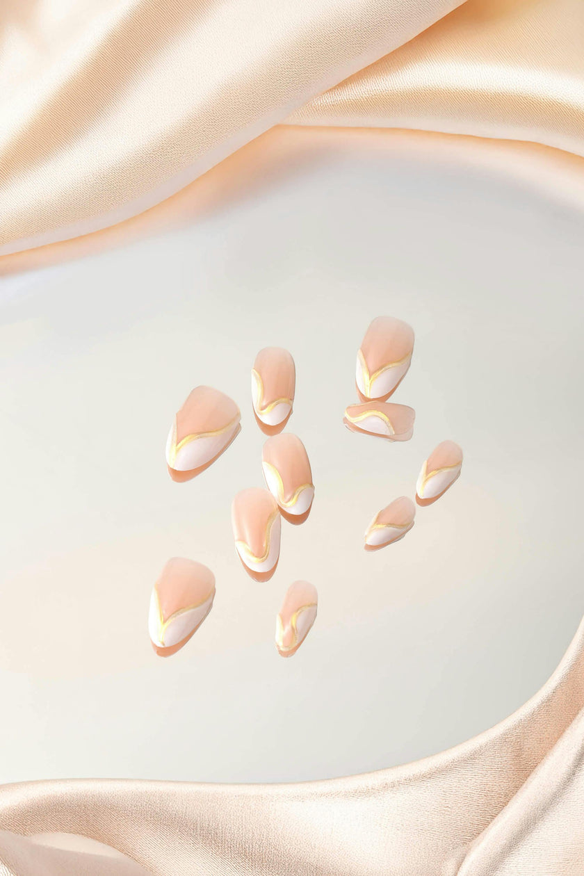 Simple But Make It A Statement - Short Almond Press-On Nails