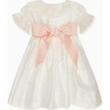 Ivory Tabitha Silk Ceremony Girl Dress