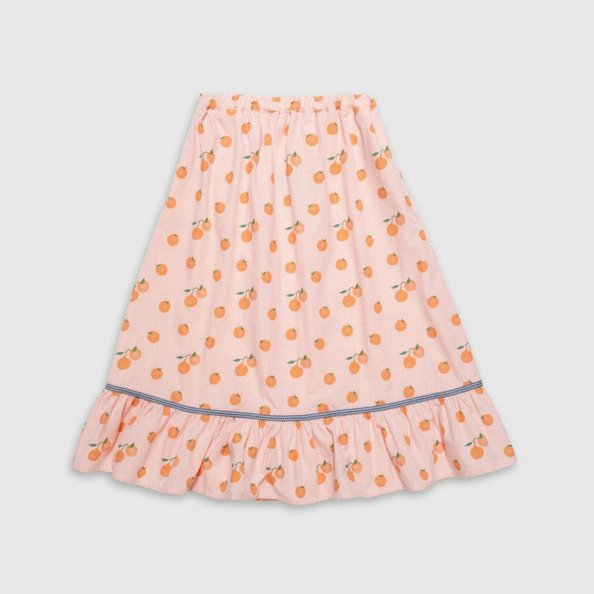 Picnic Skirt in Clementine