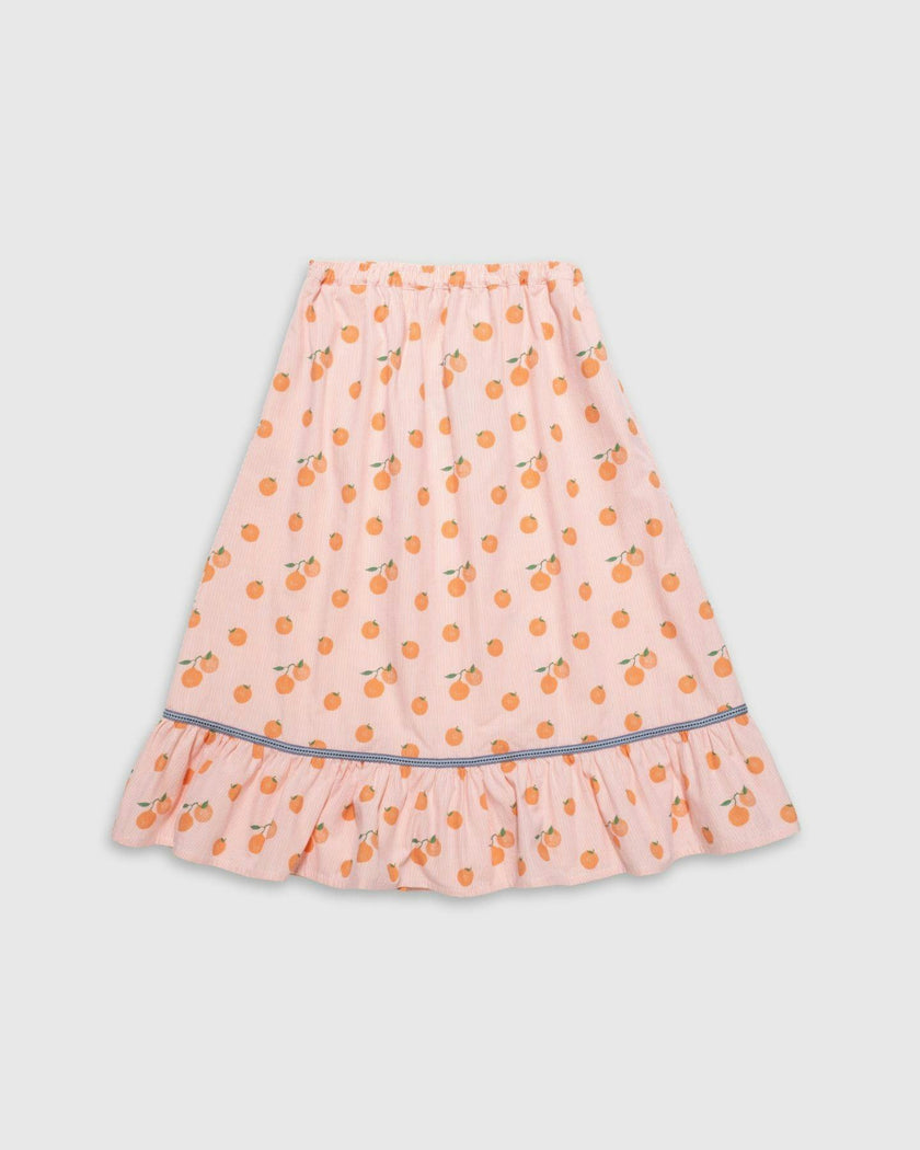 Picnic Skirt in Clementine
