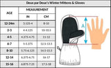 Winter Mittens Play Purple Gray