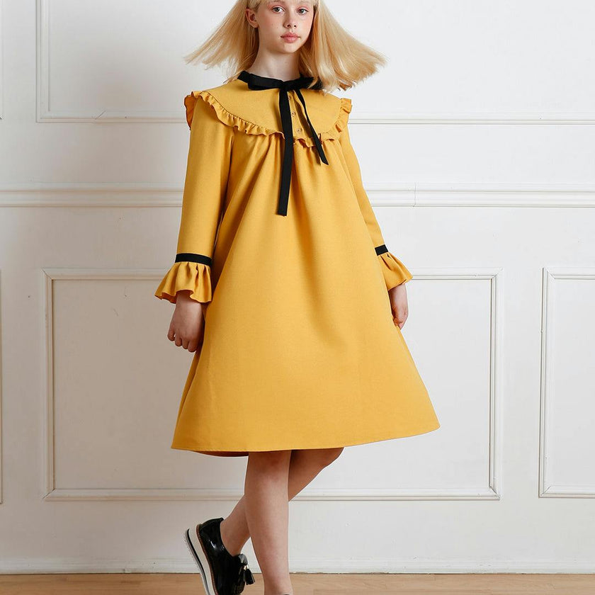 Emma dress (dandelion yellow)