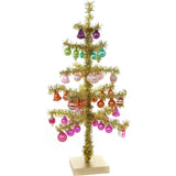 Decorated Tinsel Tree