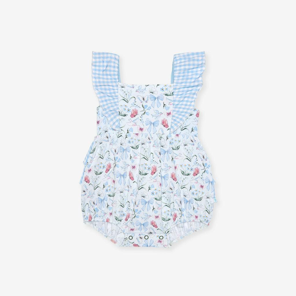 Gail Ruffled Bubble Romper