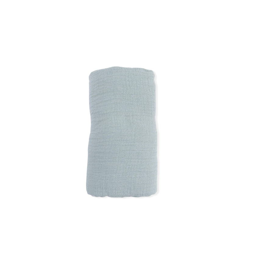 Solid Muslin Jadeite - Swaddle Blanket
