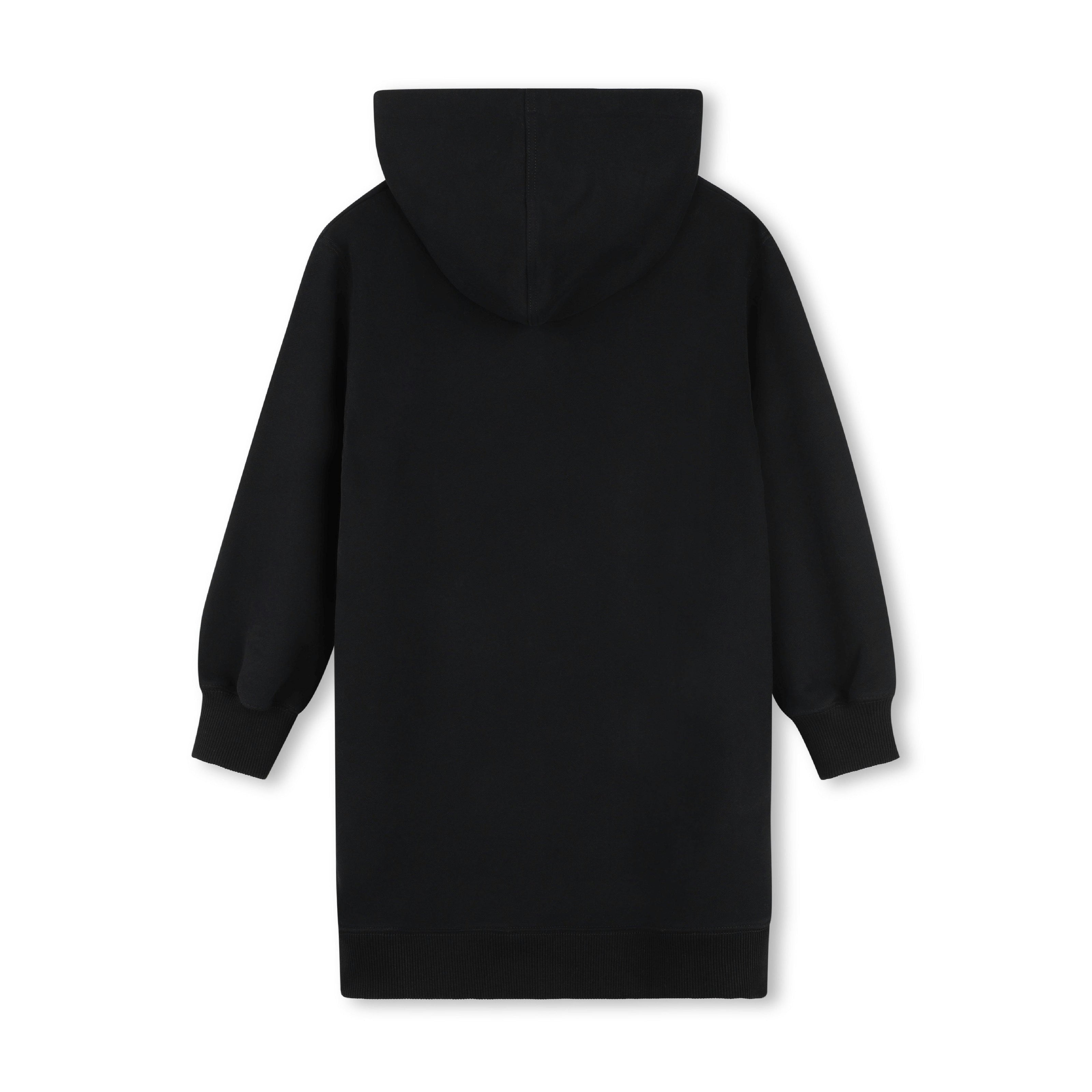 Black Flamingo Hoodie Dress