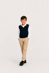 Darby Cable Knit Vest