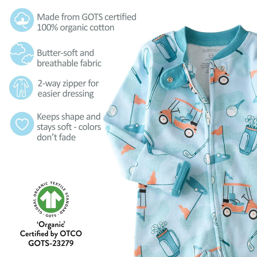 SHADOW Sleep & Play Baby Pajamas for Boys & Girls