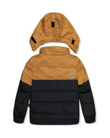 Two Piece Play Snowsuit Brown And Black With Brown Pants