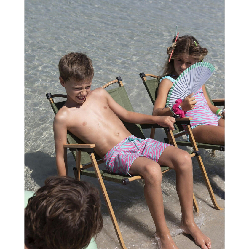 Minty waves surfer swim shorts