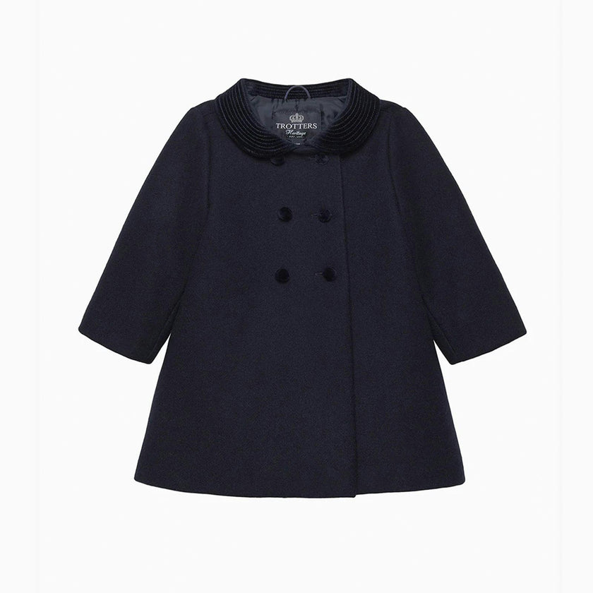 Baby Classic Coat in Navy