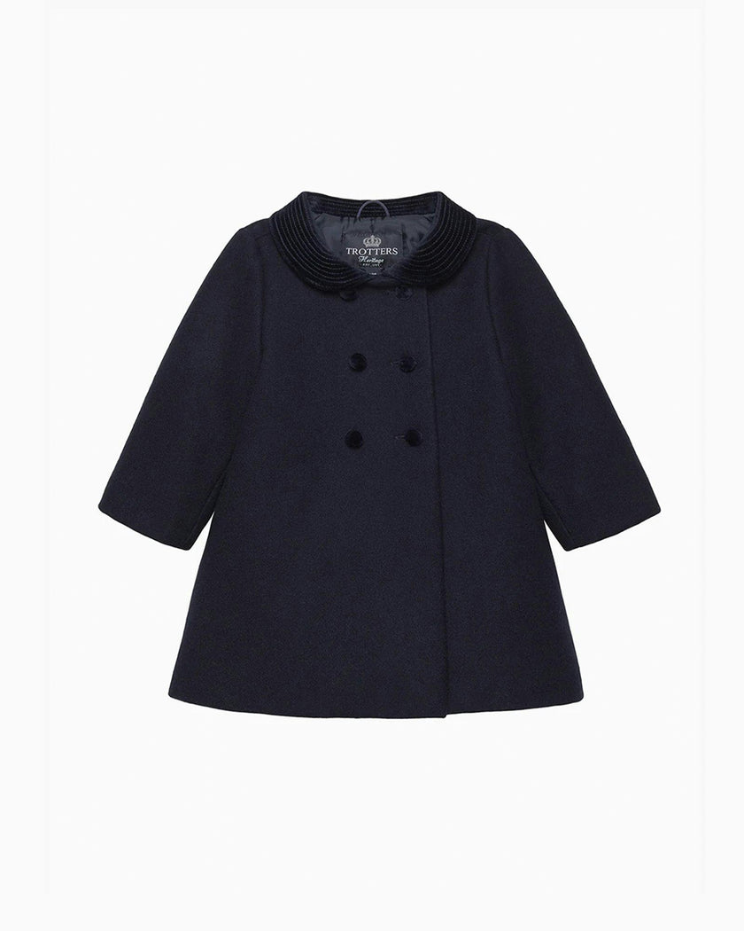 Baby Classic Coat in Navy