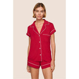 Gisele TENCEL Modal Shortie PJ Set, Red
